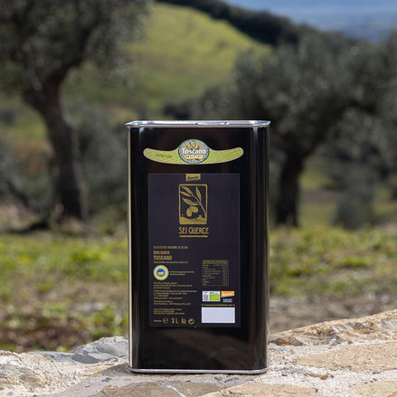 SeiQuerce 3 l - Olio extra vergine di oliva, IGP Toscana - Raccolta 2025